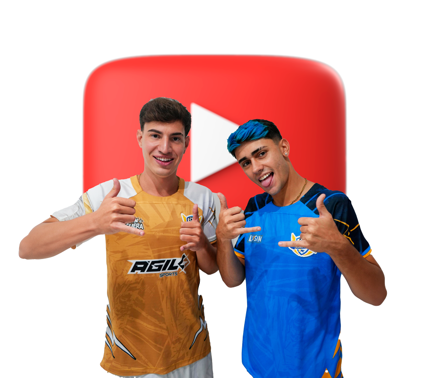 Yaguera e Luisin - Treinadores da Escolinha da Tropa do Raio